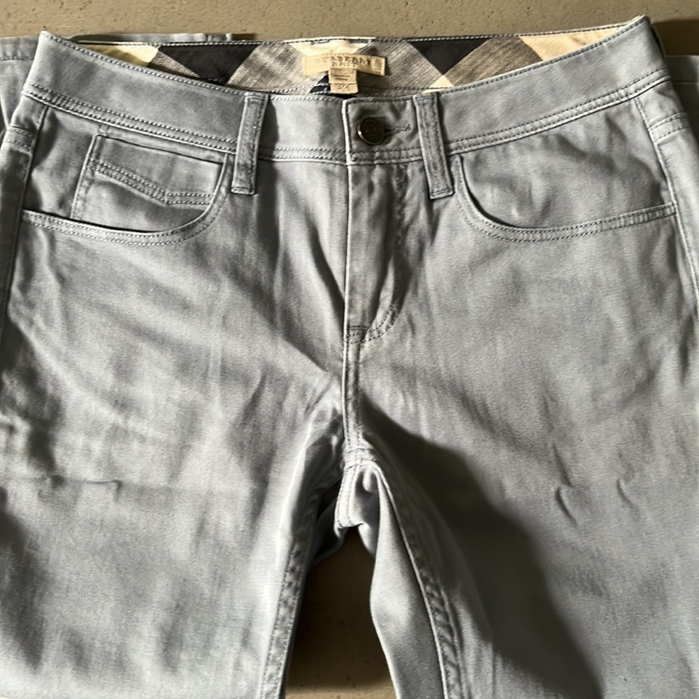 Burberry Brit Cropped Pant, Size 27 - Picture 3 of 5